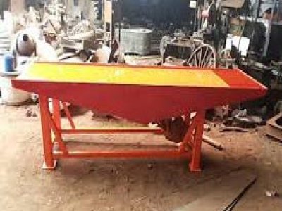 INTERLOCKING PAVER BRICK MAKING MACHINE VIBRATING TABLE