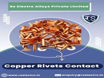 Copper Rivets Contact Manufacturers India | R.S Electro Alloys