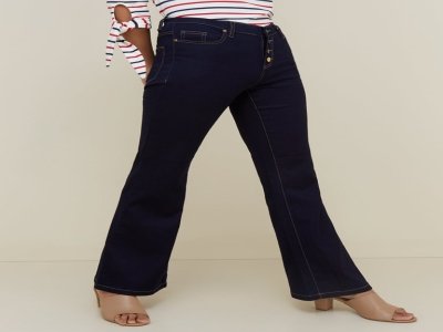 LOV Dark Blue Bootcut Maggie Jeans