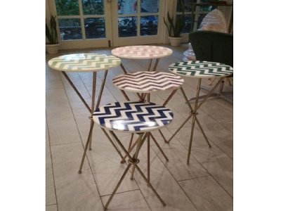 Epoxy Side Table
