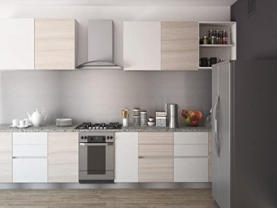 Straight Modular Kitchen Layout