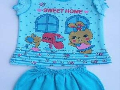 Baby Girls Basic Suit Set B56