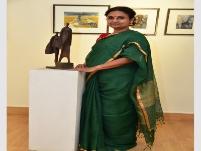 TULLE V SAREE