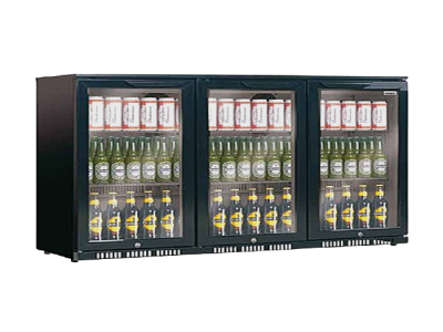  Bar Refrigeration 3 Door Back Bar EBB 3D