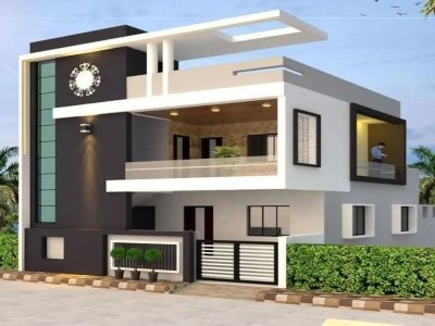 Front elevation work contractor 