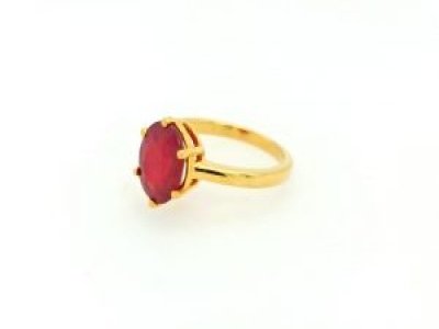 Natural oval shape Ruby 