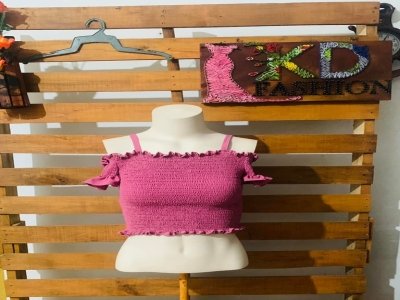 Smoked crop top