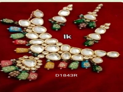 Kundan meenakari set lifetimes all colour  available