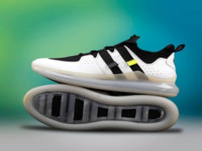 Bacca Bucci FANTOM Mid Top Casual Chunky Streetwear Sneakers Translucent White air OutSole