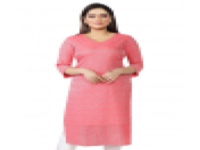 PINK COTTON SILK LONG KAMEEZ