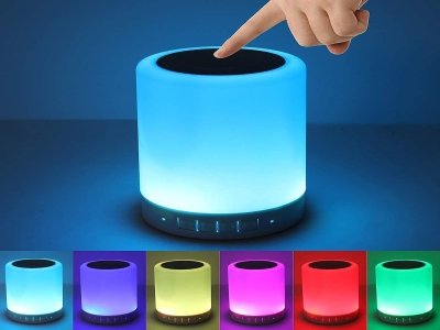 Moblios-Touch Lamp Bluetooth Speaker