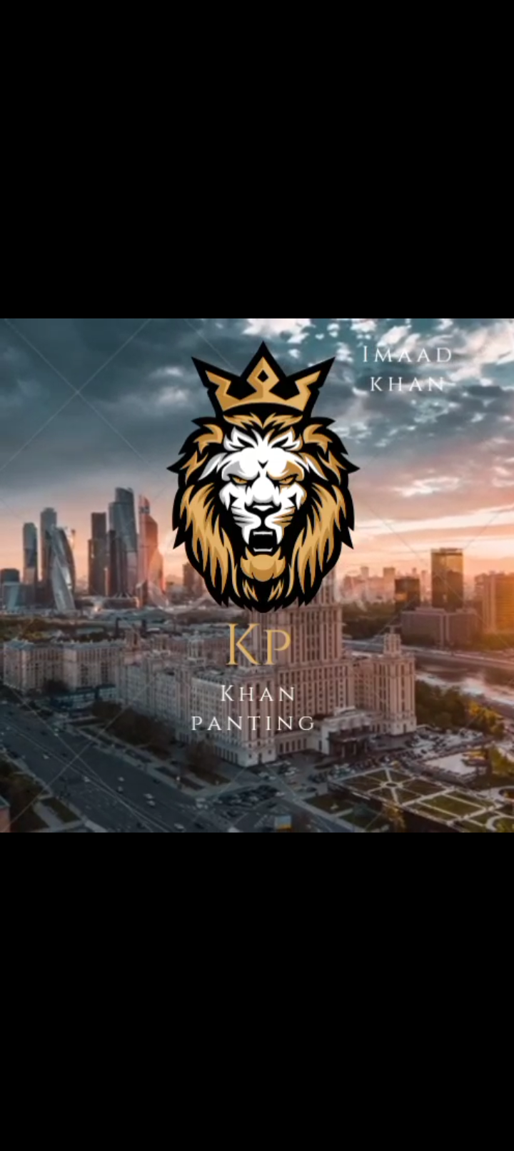 Khan panting 