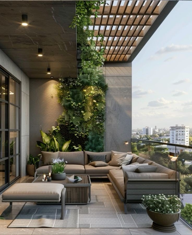 INTERIOR DESIGNER FOR TERRACE GARDEN 
