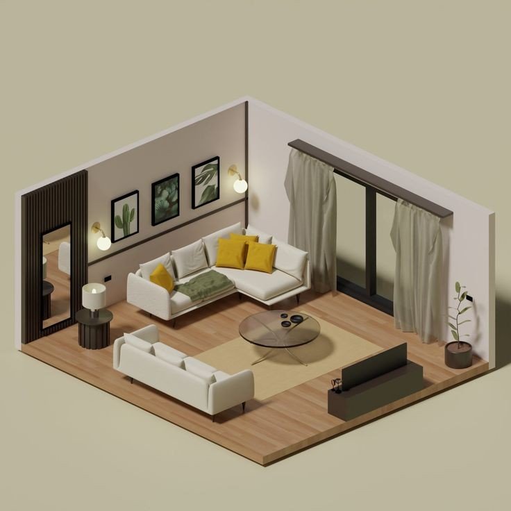 THREE D INTERIOR DESIGNER 